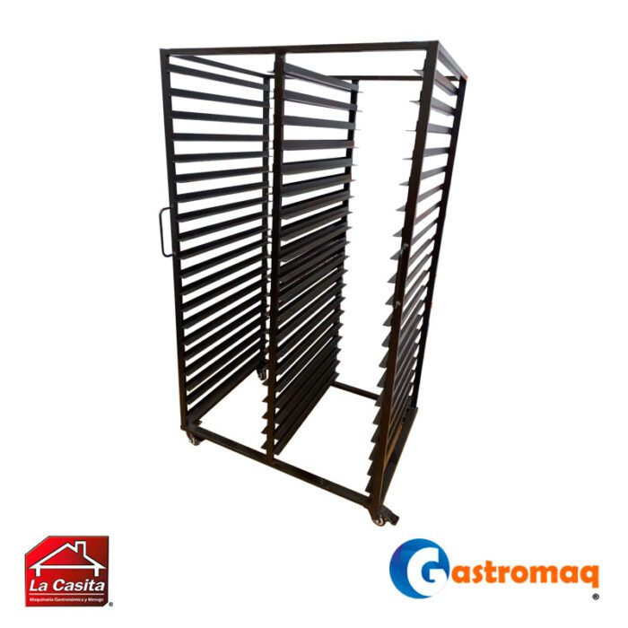 Carro Bandejero Para 80 Bandejas Casino 44x35 cm. Gastromaq