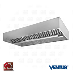 Campana Central Acero Inoxidable 2 mts. Ventus