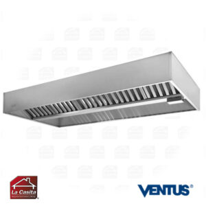 Campana Central Acero Inoxidable 2,5 mts. Ventus