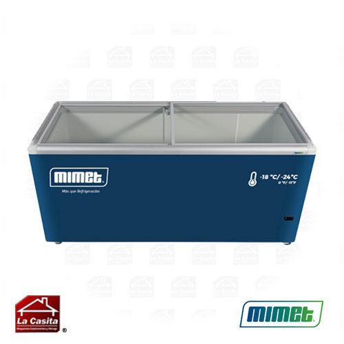 Congelador Tapa Vidrio CV-580AE Mimet | La