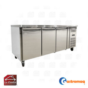 Mesón Refrigerado 465 lts. 179,5x70x86mm. Frío Forzado Gastromaq