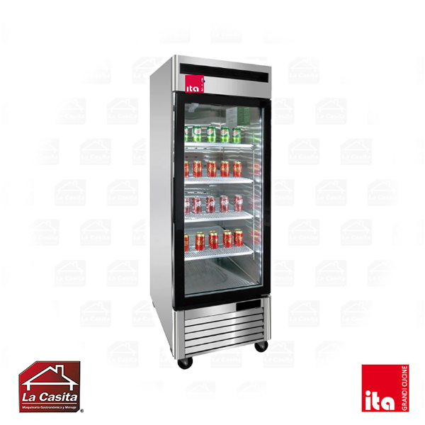 Refrigerador 1 Puerta De Vidrio 610 lts. ITA