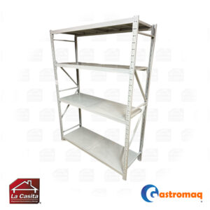 Repisa Rack 4 Niveles 150x50x200 cm. 400 kg Gastromaq