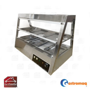 Vitrina Templada De Calor Pass Trough 1100x655 mm. Gastromaq