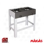 Anafe 2 platos 30x30 cms. Maigas