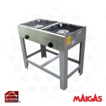 Anafe 2 platos 43x43 cms. Maigas