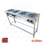 Anafe a Gas 4 Platos Lineal Certificado Cousiño