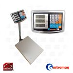 Balanza Digital 150 kg Acero y Visor Aereo GASTROMAQ