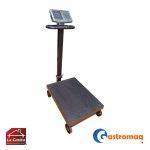 Balanza Digital 500 kg. Acero y Visor Aéreo Gastromaq