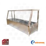 Baño María De Mesa Con Cúpula 5 Depósitos Gastromaq