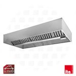 Campana Central Acero Inoxidable 200x130x35 cm. + 8 Filtros