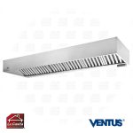 Campana Central Acero Inoxidable 3 mts. Ventus