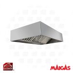 Campana Mural Acero Inoxidable 100x100 Maigas