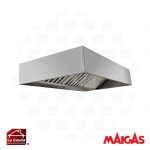 Campana Mural Acero Inoxidable 200x100 Maigas