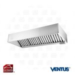 Campana Mural Acero Inoxidable 3 mts. + Filtros Ventus