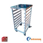 Carro Bandejero 7 Bandejas 44x32 cm. Con Ruedas Gastromaq