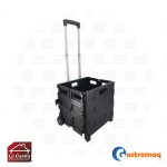 Carro De Compras Plegable Plástico Gastromaq