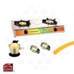 Cocina 2 Platos + Manguera + Regulador