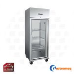 Congelador Industrial 1 Puerta Vidrio 685 lts. Frío Forzado Gastromaq