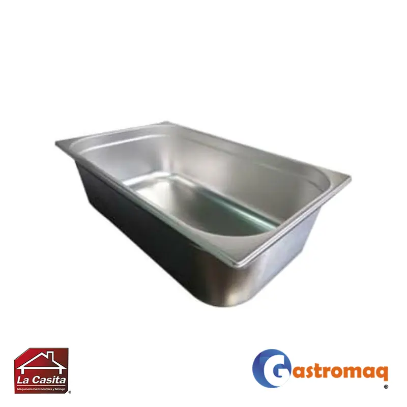 Depósito-Gastronómico-Acero-GN-1-1×15,-32.5x53x15-cm.-Gastromaq Depósito Gastronómico Acero GN 1/1×15, 32.5x53x15 cm. Gastromaq - Imagen 1