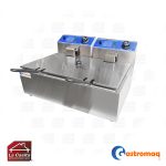 Freidora Eléctrica 1 Depósito 2 Canastos Gastromaq