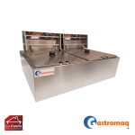 Freidora Eléctrica 2 Depósitos Gastromaq