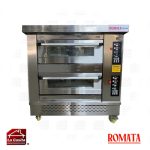 Horno De Piso 2 Cámaras 4 Bandejas Romata