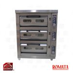 Horno De Piso 3 Cámaras 6 Bandejas Romata
