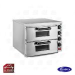 Horno Pizzero Eléctrico Doble Cámara Ecobeck