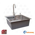 Lavaplatos Acero 70x50 cm. Gastromaq