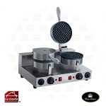 Maquina de Waflera 2 platos Circulares Mage Hogar