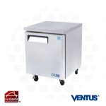 Mesón Freezer 1 Puerta Acero Inoxidable 184 Lts. Ventus
