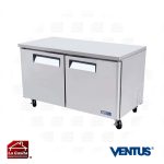 Mesón Refrigerado 2 Puertas Acero Inoxidable 340 Lts. Ventus