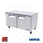 Meson Refrigerado 2 Puertas Acero Inoxidable 460 Lts. Ventus