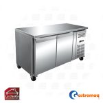 Mesón Refrigerado 314 lts. 1360x700x860mm. Frío Forzado Gastromaq
