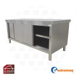 Mesón de Trabajo Cerrado Centro 180x80 cm. Gastromaq
