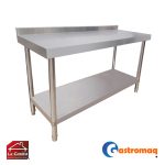 Mesón de Trabajo Muro 180×60 cms. Gastromaq