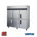Refrigerador Industrial 6 Puertas Acero Ventus