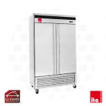 Refrigerador Industrial Vertical 2 Puertas Acero 1335 lts. Frío Forzado ITA