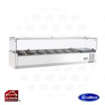 Salsera Refrigerada Sobremesa 1,5 mts 7 Depósitos Ecobeck