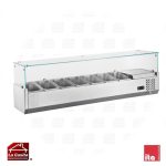 Salsera Refrigerada Sobremesa 1,5 mts. 7 Depósitos ITA