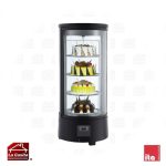 Vitrina Pastelera Refrigerada Vertical Giratoria 72 lts. Sobremesa ITA