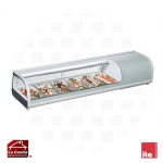 Vitrina Sushi 1,55 mts. Vidrio Curvo ITA
