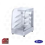Vitrina Templada 35 cm. Acero Vidrio Ecobeck