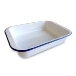 Asadera Enlozada 37x25 cms.