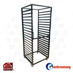 Carro Bandejero Panadería 20 Bandejas 58x68 cms. Gastromaq