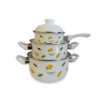 Juego de Ollas y Cacerola 6 Piezas