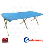 Mesón Trabajo Plegable Azul