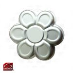 Molde Queque Flor Aluminio