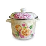 Olla Enlozada Con Difusor 26 cms.